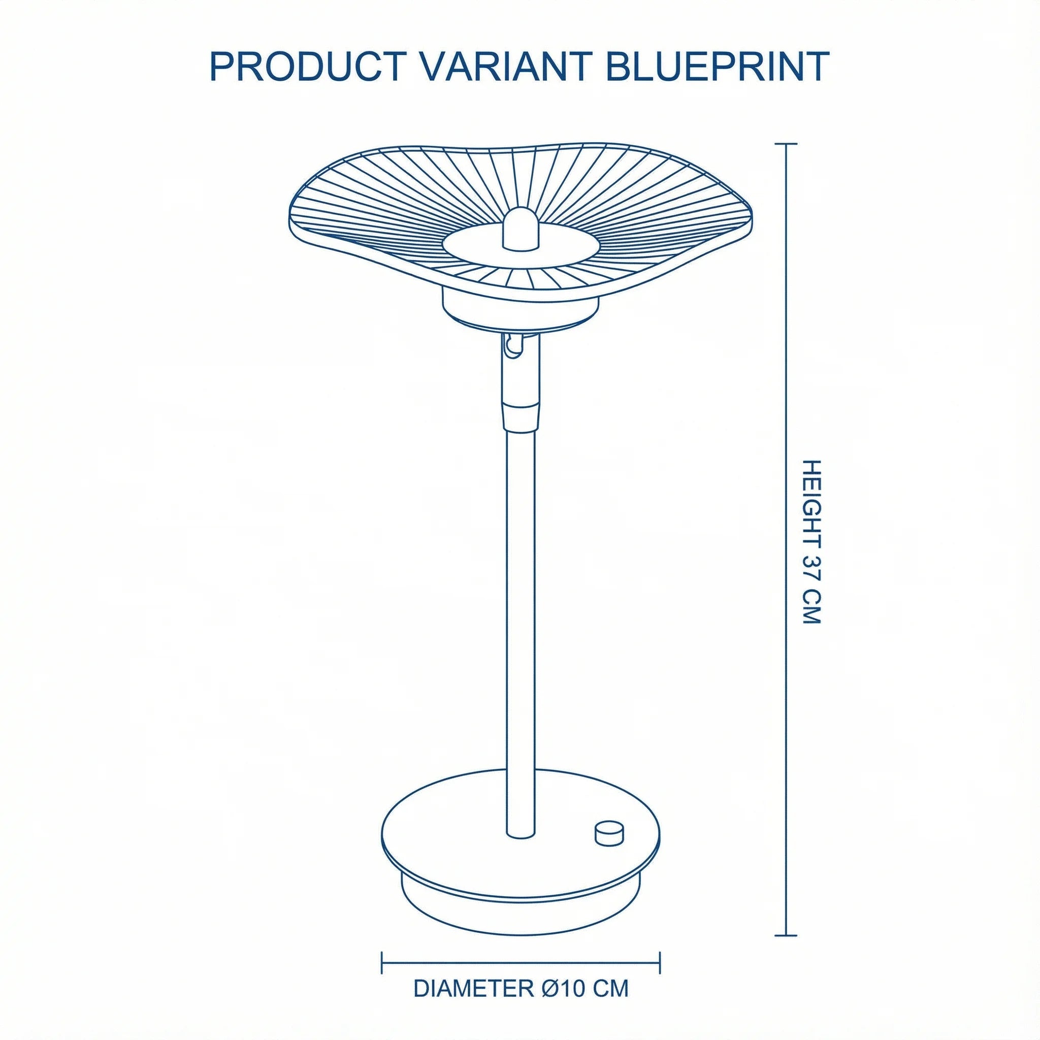 Table Lamp | Modern Minimalist Iron Dimmable LED Light