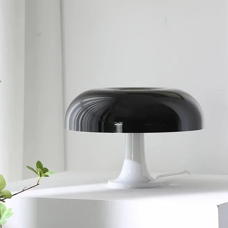 LED Mushroom Nordic Table Lamp with Acrylic Body and Touch Dimming