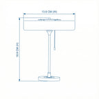 Table Lamp | Vintage-Inspired Metal Design with Warm Glow