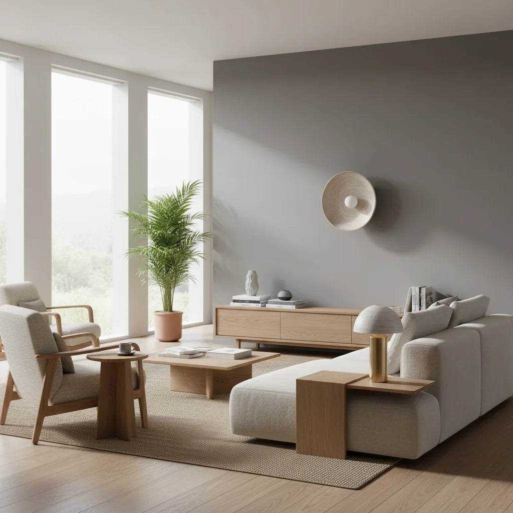 Wall Lamp | Modern Resin Frosted Glass Up-Down LED Fixture