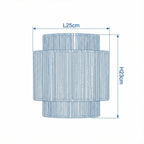 Wall Lamp | Natural Woven Rope Eco-Friendly Soft LED Light Fixture