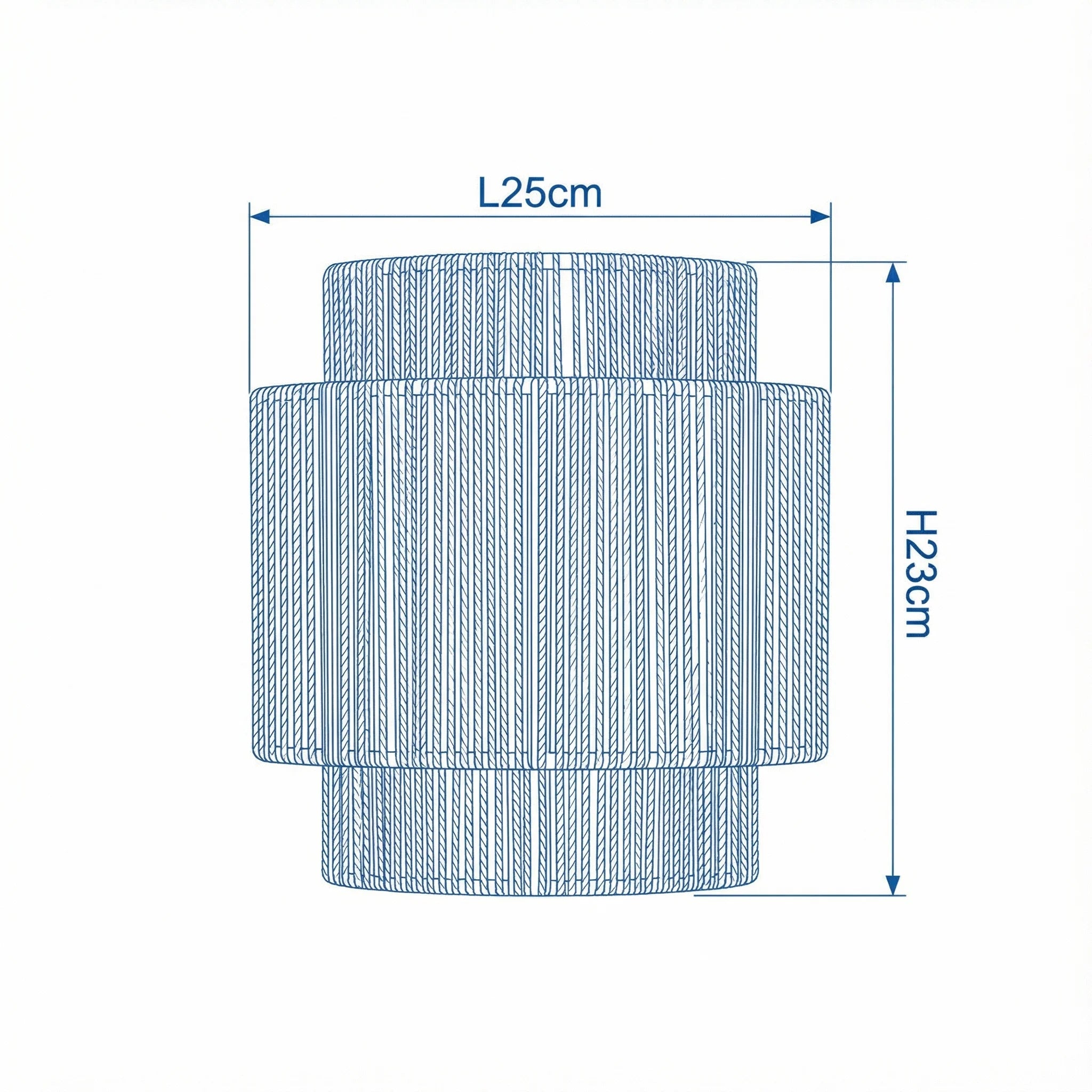 Wall Lamp | Natural Woven Rope Eco-Friendly Soft LED Light Fixture