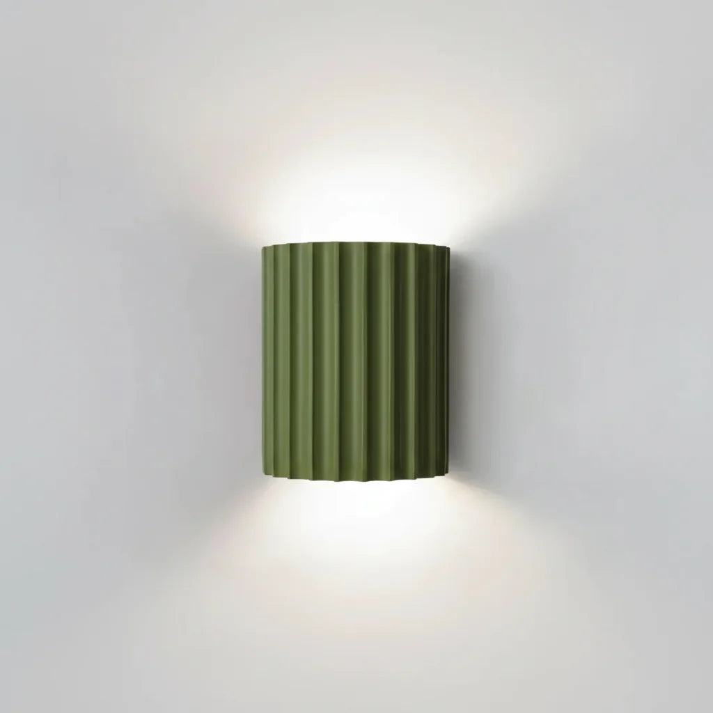Wall Lamp | Resin Modern Wavy Accent Light