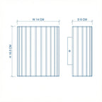 Wall Lamp | Resin Modern Wavy Accent Light