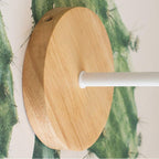 Wall Light | Nordic Wood Iron Japandi Minimalist LED Fixture - Image 12