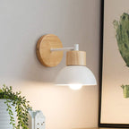 Wall Light | Nordic Wood Iron Japandi Minimalist LED Fixture - Image 13