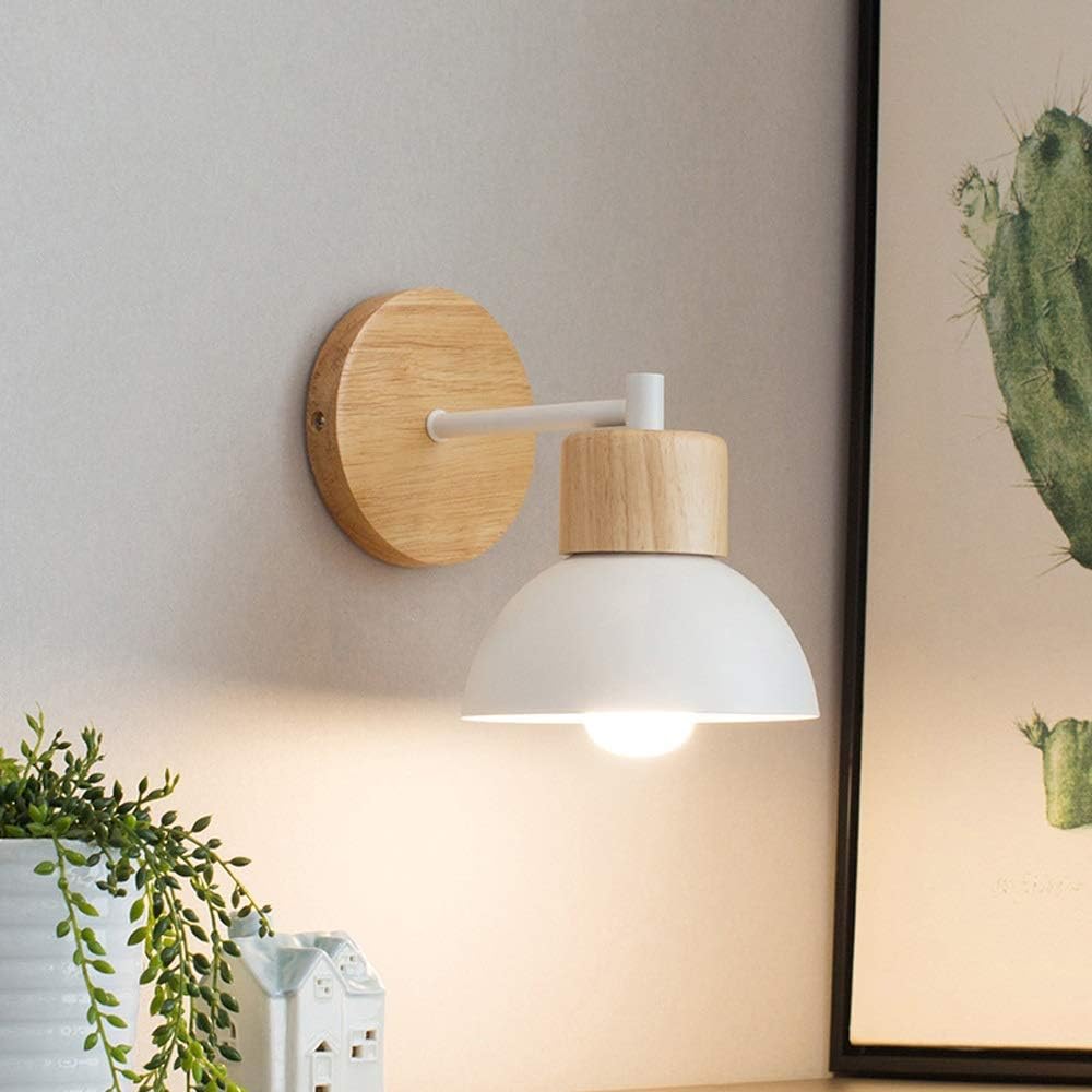 Wall Light | Nordic Wood Iron Japandi Minimalist LED Fixture - Image 13
