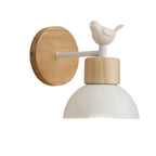 Wall Light | Nordic Wood Iron Japandi Minimalist LED Fixture - Image 2