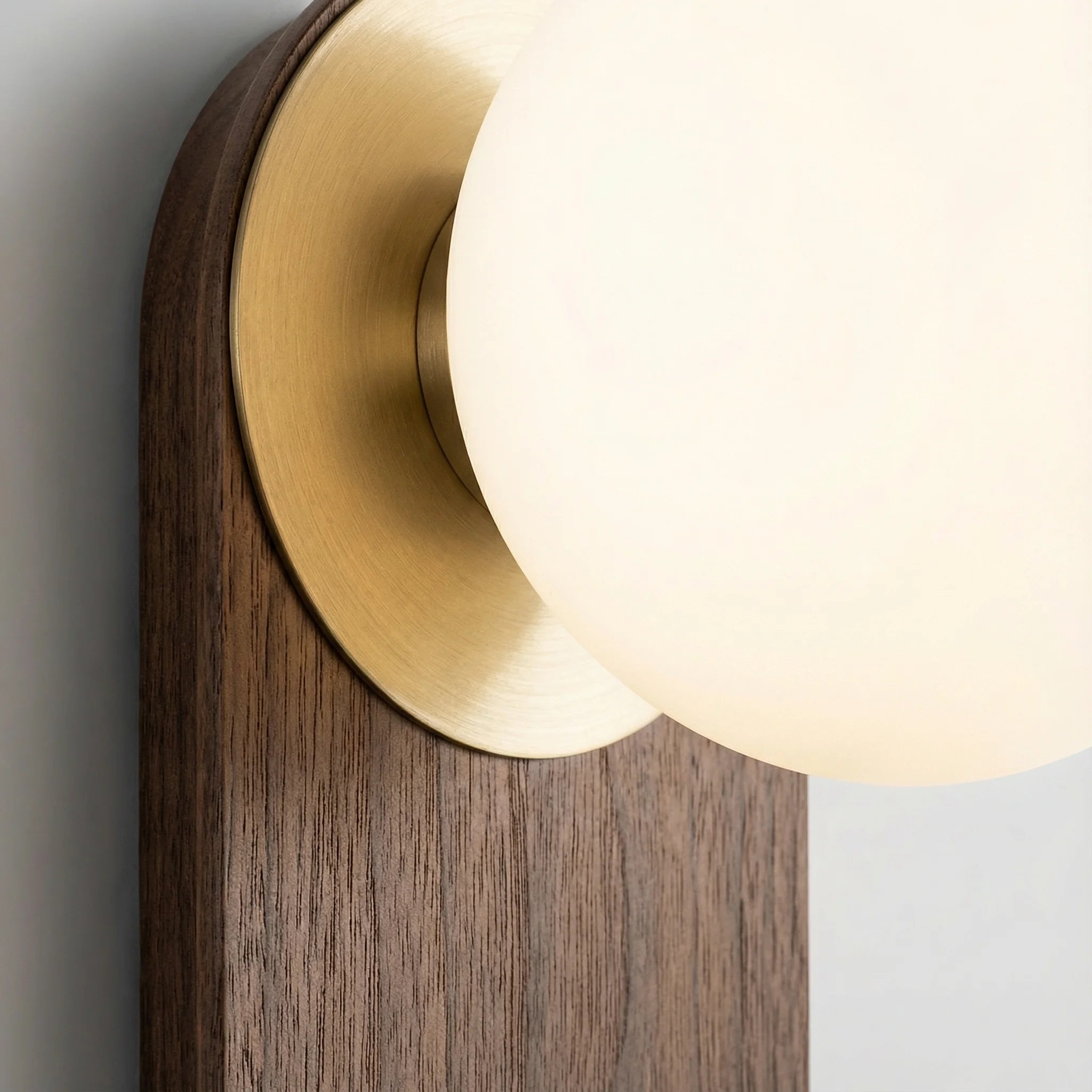 Wall Sconce | Modern Metal Globe Minimalist Accent Light Fixture