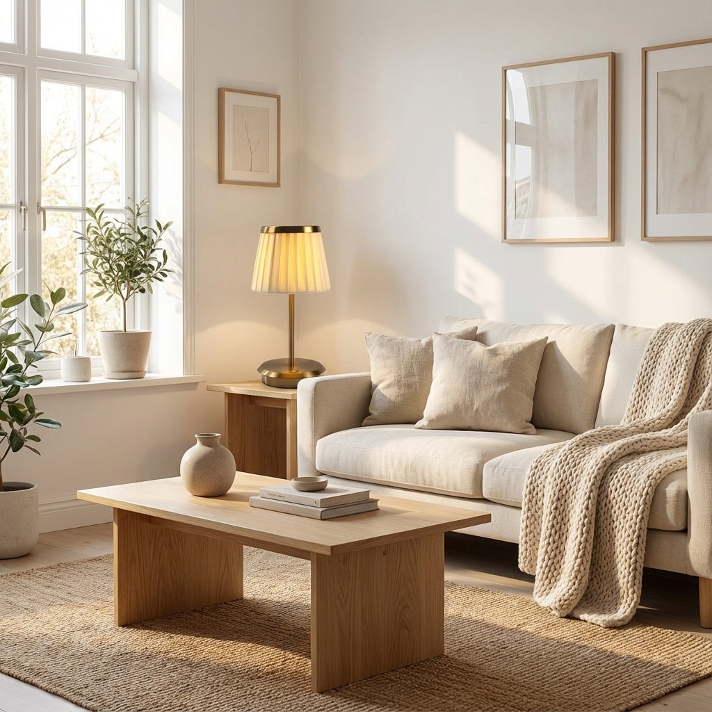 Norix Wireless Table Lamp – Adjustable LED Design