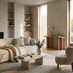 Wireless Table Lamp | Elegant Metal and Acrylic Design with Touch Controls